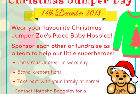 Christmas Jumper Day by Zoe's Place Baby Hospice - Liverpool cover photo