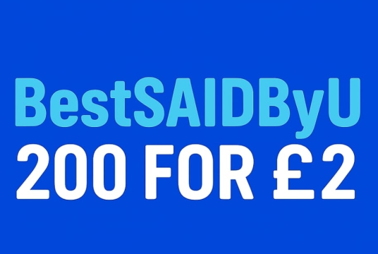 200 for £2 BestSAIDByU Community Project by BestSAIDByU Community Interest Company cover photo