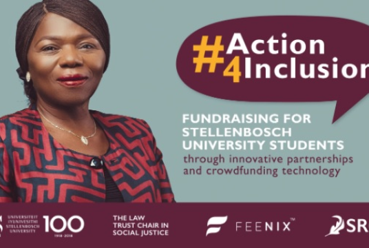 Action 4 Inclusion by Stellenbosch University SA Foundation UK cover photo