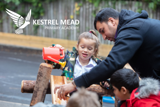 Kestrel Mead: Helping Children Thrive Through Outdoor Play and Learning by The Mead Educational Trust cover photo