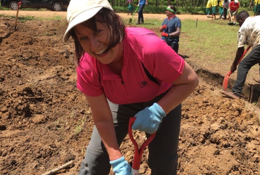 Janet is raising funds to build a classroom in Zambia. by Baraka Community Partnerships cover photo
