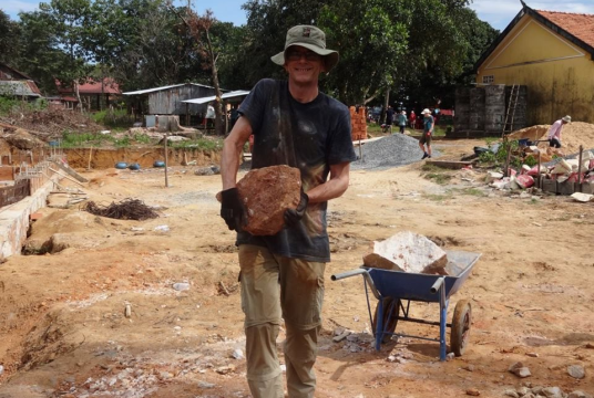 Help Tony build a classroom in Zambia by Baraka Community Partnerships cover photo