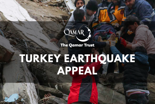 Turkey Earthquake Appeal by The Qamar Trust cover photo