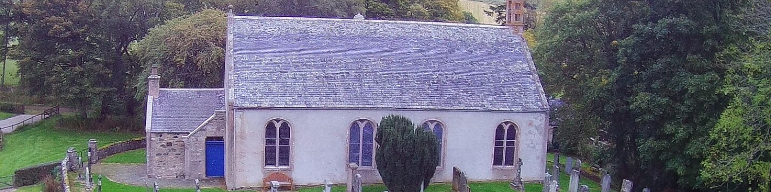 St. Andrew's Kirk, Glass logo