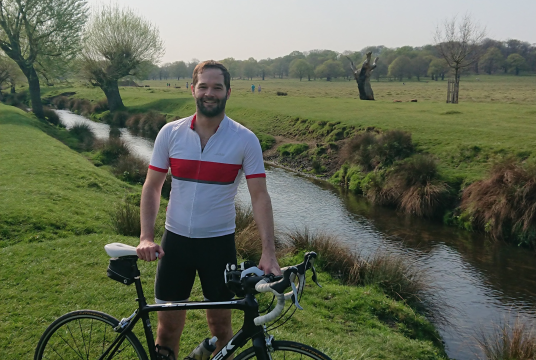 Supporting children in care by riding 55 miles to Brighton by Sam Shires cover photo
