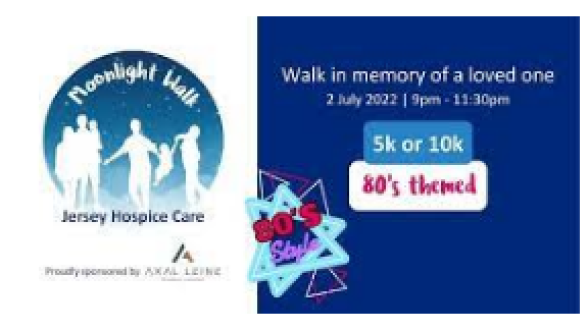 Jersey Hospice Care Moonlight Walk 2022
