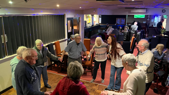 Volunteers for discos