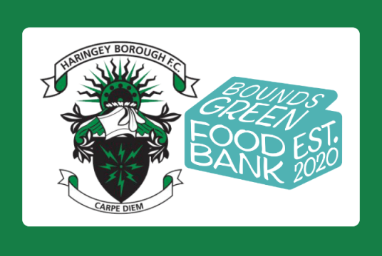 Haringey Borough FC supports Bounds Green Food Bank! by Bounds Green Food Bank cover photo