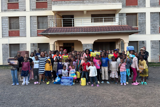 Sponsor a dream -change a life. by Janet Muinde cover photo