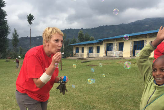 Marion is raising money for children in Zambia (£s) by Baraka Community Partnerships cover photo