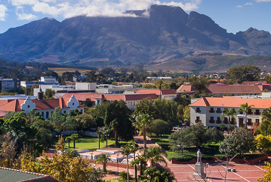 Stellenbosch University by Stellenbosch University SA Foundation UK cover photo