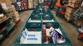 Volunteer at our Fareshare Food Distribution Centre in Leith