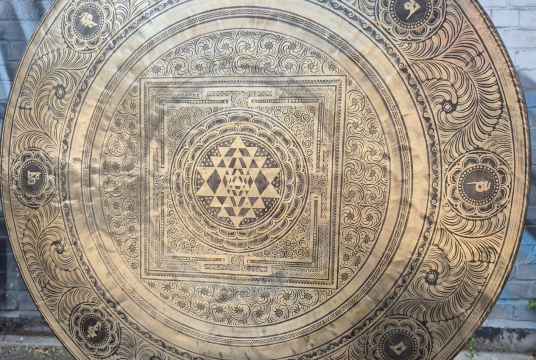 Heal to Rebuild – Yoga, Gong bath & Palestinian Vegan Dishes Fundraiser for the Hanoon Foundation by The Hanoon Foundation cover photo