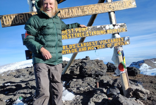 Help Andy Climb the Top of the World for Bounds Green Food Bank by Bounds Green Food Bank cover photo