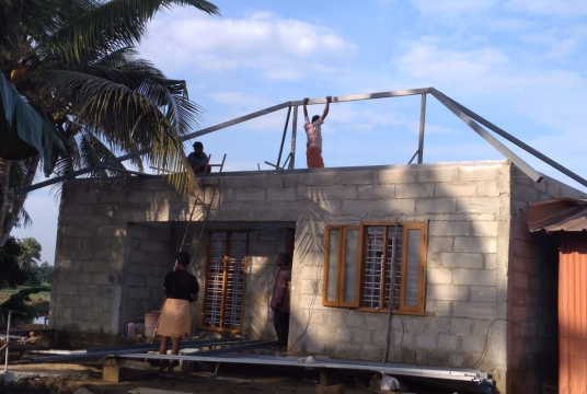 Br. Reghu's House construction by Christian Action for India cover photo