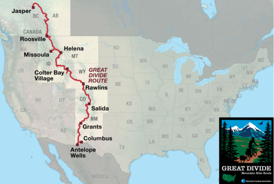 Matt's 2,700 mile cycle journey from Banff, Canada down through the USA to the Mexican border by Matt Juby cover photo