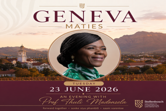 An evening in Geneva with Stellenbosch University by Stellenbosch University SA Foundation UK cover photo