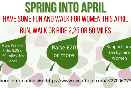 Spring into April 2022 by Women's Work (Derbyshire) Ltd cover photo