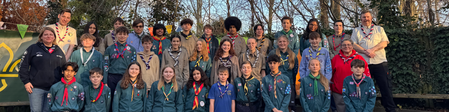 Greater London North County Scout Council logo