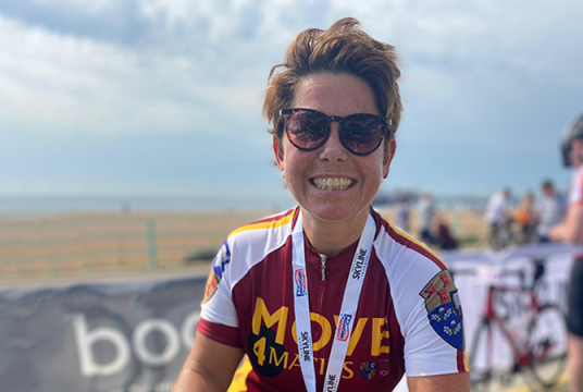 Pedalling for Potential: Helping Maties Cross the Finish Line – On and Off the Bike! by Stellenbosch University SA Foundation UK cover photo