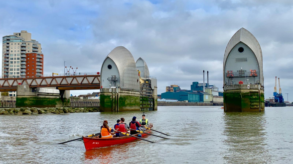 The Thames Barrier Rowing Challenge