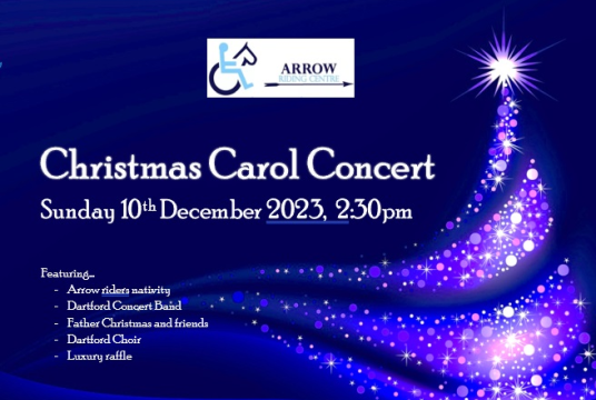 Christmas Raffle 2023 by Arrow Riding Centre for the Disabled cover photo