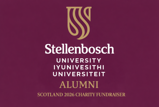 Scotland Maties Charity Fundraiser 2026 by Stellenbosch University SA Foundation UK cover photo