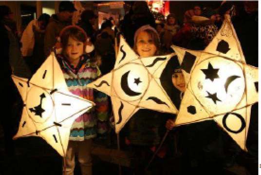 Stars and Shadows: a magical, sparkling Christmas experience for families in the Gardens: a community made art installation and lantern parade. by Castle Bromwich Hall Gardens cover photo