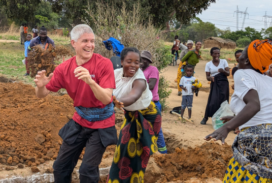 Graham is raising money for children in Zambia by Baraka Community Partnerships cover photo