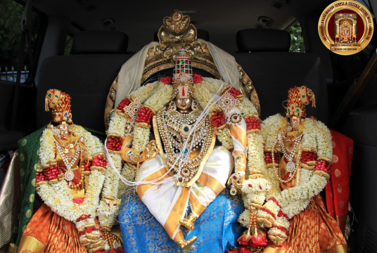 Sridevi Bhudevi Sametha Srinivasa (Balaji) Kalyanam  2023 by Sri Venkateshwara (Balaji) Temple & Cultural Centr cover photo
